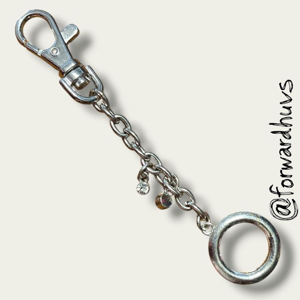 Rhinestone Purse - Keyring Clip - Picture 2 of 3